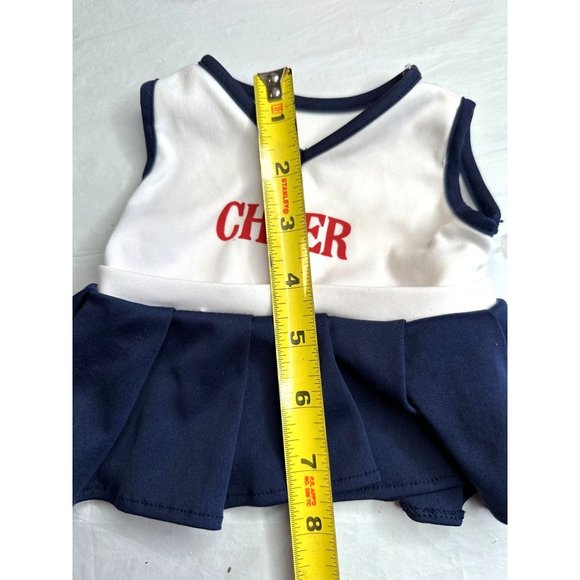 Doll Clothes Cheer Dress Outfit Tb Toy Trading Co Blue White Red Sports BAB Baby - Picture 4 of 4